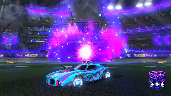 A Rocket League car design from Lithic_Sparkz_