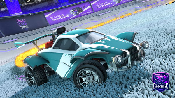 A Rocket League car design from Splashyyy