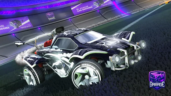 A Rocket League car design from MrWhskrs