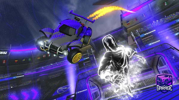 A Rocket League car design from vxry_