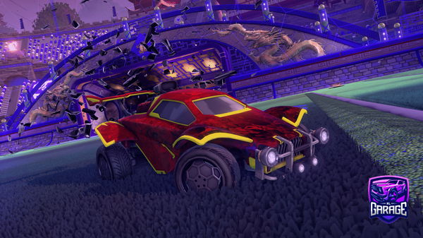 A Rocket League car design from WaterItem