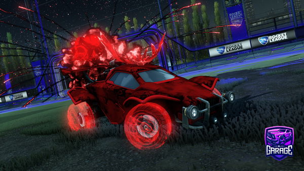 A Rocket League car design from Apex_Pyro