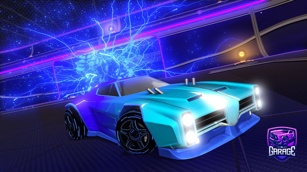 A Rocket League car design from NinjazzPL