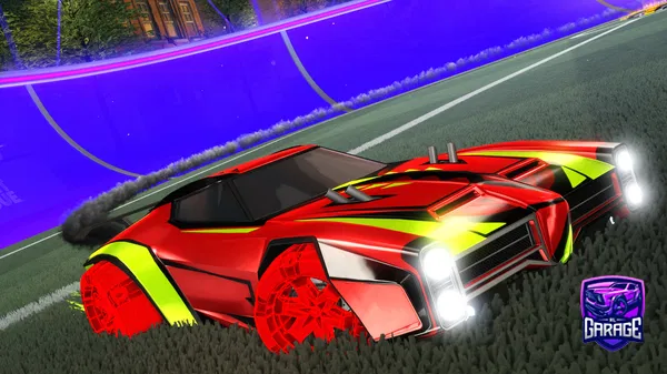 A Rocket League car design from Frogwump