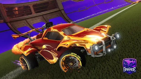A Rocket League car design from TatarskijVibe