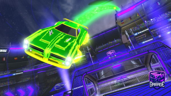 A Rocket League car design from PBK