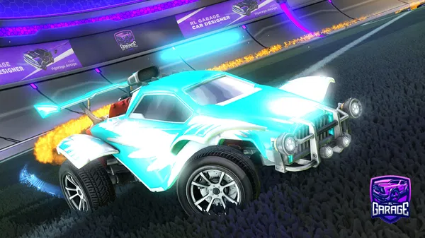 A Rocket League car design from SCSTANDUP