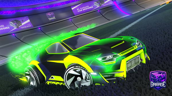 A Rocket League car design from MrUnicorn888