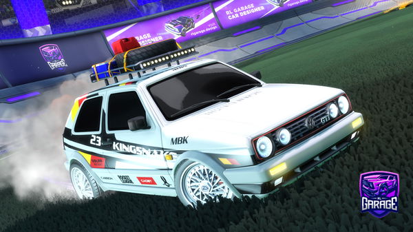 A Rocket League car design from KNAX_AR