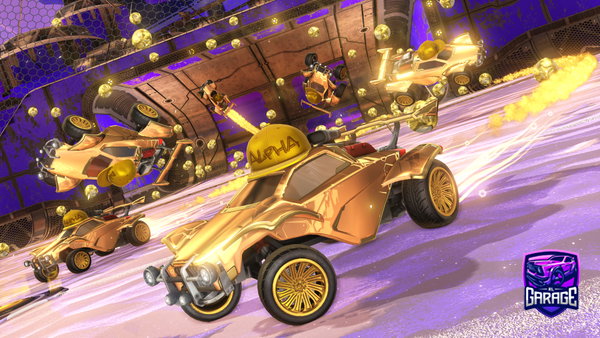 A Rocket League car design from Ilan27