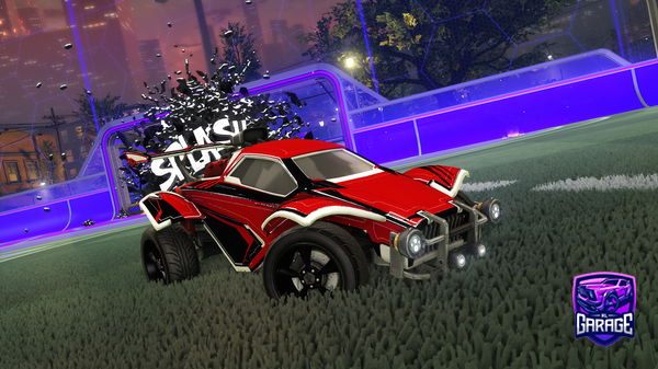 A Rocket League car design from Johnakoss_