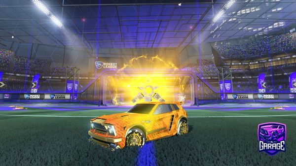 A Rocket League car design from milkywayfr