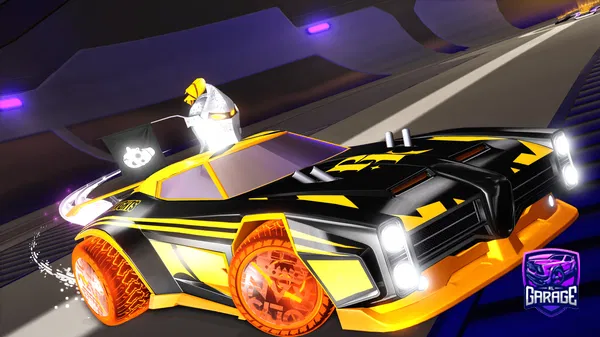 A Rocket League car design from MTGX