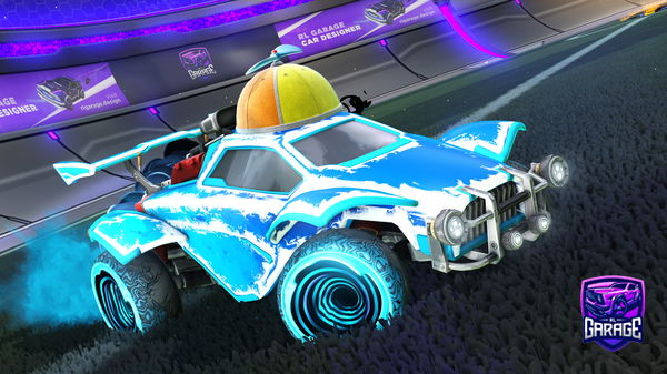 A Rocket League car design from Jaimeplayz1