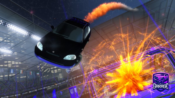 A Rocket League car design from DuskPro11