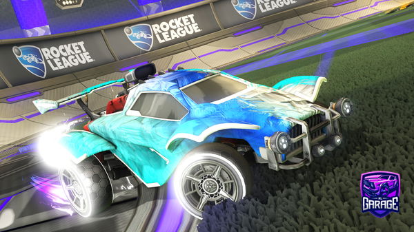 A Rocket League car design from roogwitadoog