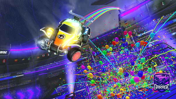 A Rocket League car design from karlthorbergsen