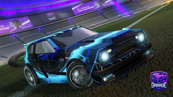 A Rocket League car design from LGZ8