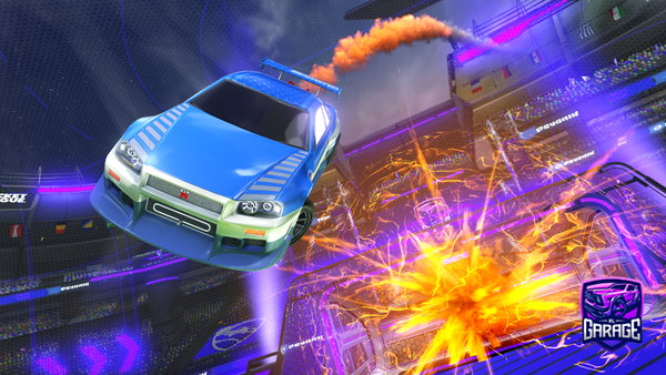 A Rocket League car design from JoshiRoyale07