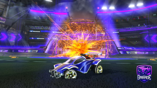 A Rocket League car design from RomelITO