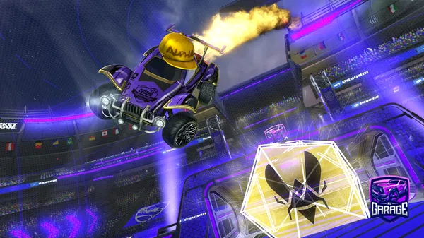 A Rocket League car design from quanza