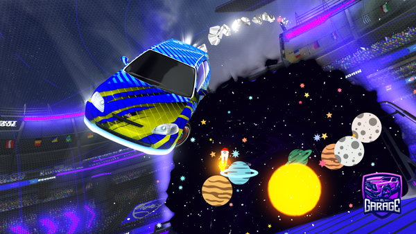 A Rocket League car design from JoeBod