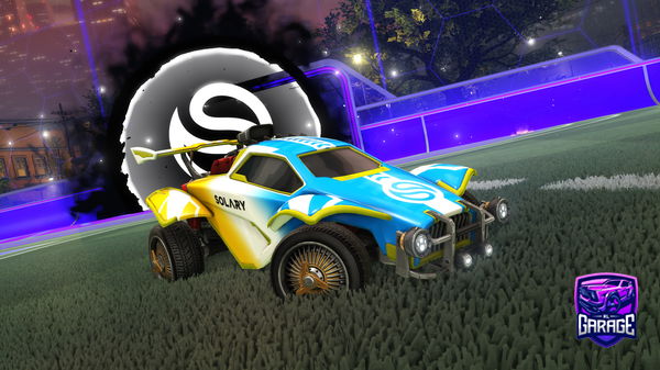 A Rocket League car design from Squib