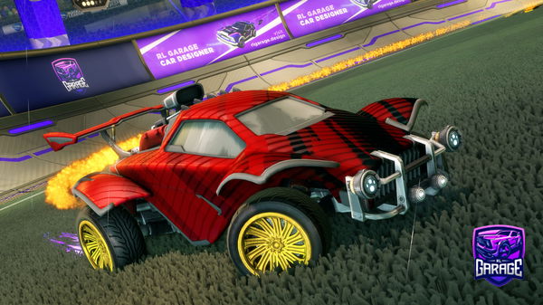 A Rocket League car design from WishZ