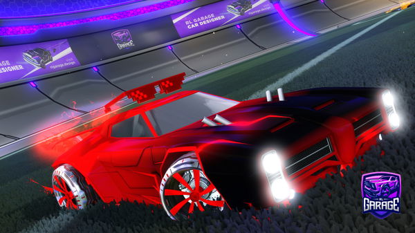 A Rocket League car design from X-Joshy-X