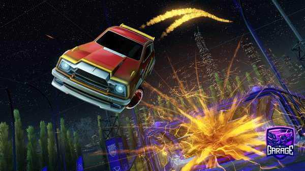 A Rocket League car design from TrueBuckaroo