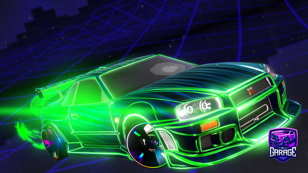 A Rocket League car design from ClosestRiver057