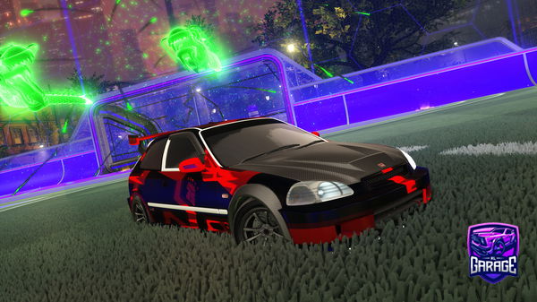 A Rocket League car design from IceDragon7972