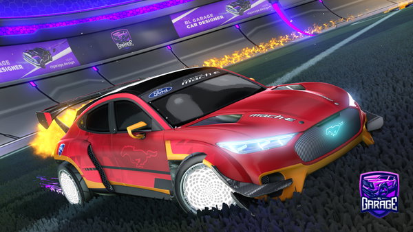 A Rocket League car design from CandyMuncherPro