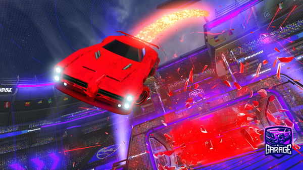 A Rocket League car design from V1B3X