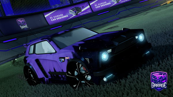 A Rocket League car design from PigmyShrewII