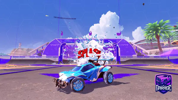 A Rocket League car design from monky1265