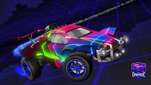 A Rocket League car design from Cocoloco_RL