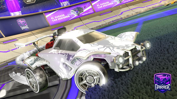 A Rocket League car design from sawcubic