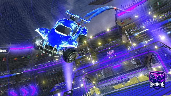 A Rocket League car design from Brandomm__