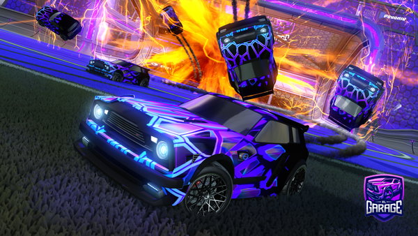 A Rocket League car design from supermarno2008