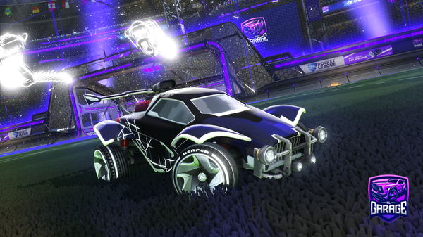 A Rocket League car design from fr00zennn