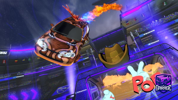 A Rocket League car design from Threeerios