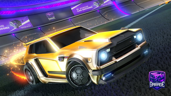 A Rocket League car design from Bananana-_-