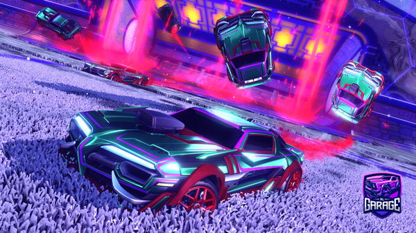 A Rocket League car design from raaloor160