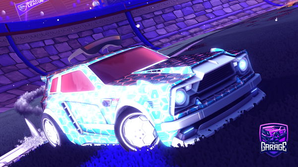 A Rocket League car design from BurnZyBoY