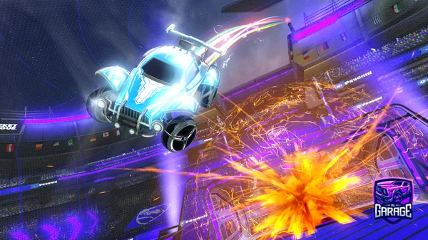 A Rocket League car design from fastindianman