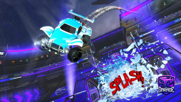A Rocket League car design from Jckz8