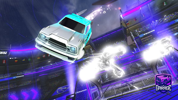 A Rocket League car design from CreeperColin940