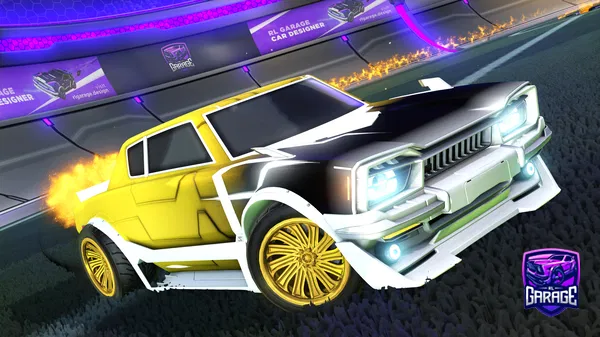 A Rocket League car design from alonsoxxx91