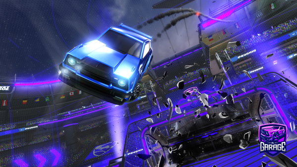 A Rocket League car design from Oscarb055